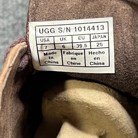 NIB UGG Leighton Men\'s 7 Stout Brown Leather Suede Chukka Desert‎ Boots 1014413 main image 13